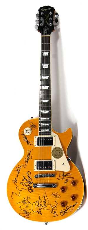 Les Paul Owned & Signed Gibson Les Paul Guitar - Also Signed By Jeff Beck, Roger Waters, B.B. King, Dave Grohl & More (Maxim Langstaff Collection)