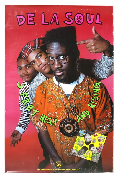 De La Soul “3 Feet High and Rising” Original Poster