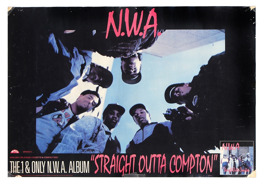 N.W.A. “Straight Outta Compton” Original Poster