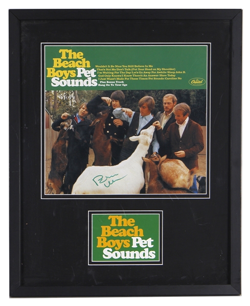 Brian Wilson Signed “Pet Sounds” Album