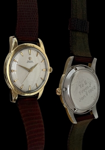 Elvis Presley Personally Owned & Worn Omega Watch Gifted by Johnny Cash