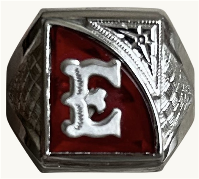 Elvis Presley Personally Owned & Worn “E” Ring