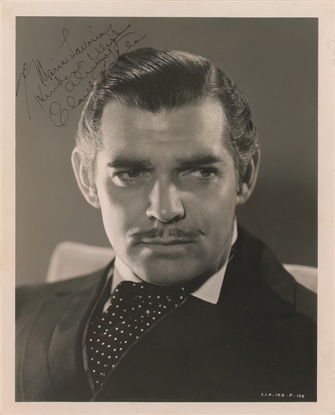 Clark Gable Ultra Rare “Gone With The Wind” Signed Photograph, Only 1 of 3 Known To Exist (PSA)