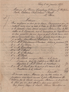 Alfred Nobel 1873 Handwritten & Twice-Signed Important Dynamite Document