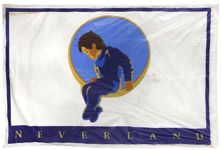 Michael Jackson Owned Neverland Valley Ranch Flag