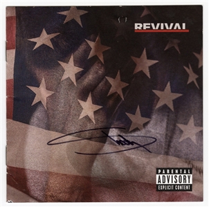 Eminem Signed “Revival” CD Cover (ACOA)