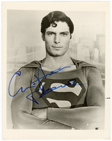 Christopher Reeves Signed “Superman” Movie Original Photograph (JSA)