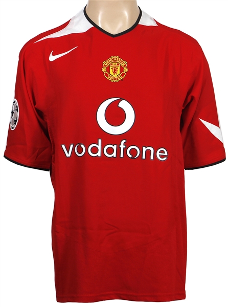 Cristiano Ronaldo Match Issued Home Manchester United Jersey