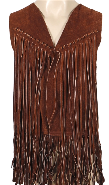 Jimi Hendrix Owned & Worn Brown Fringe Suede Jacket