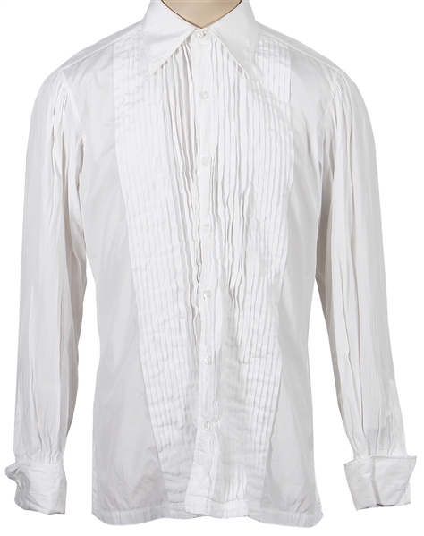 Frank Sinatra Owned & Worn Ruffled 1969 Tuxedo Shirt