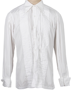 Frank Sinatra Owned & Worn Ruffled 1969 Tuxedo Shirt