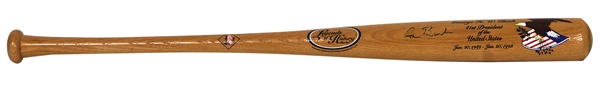 President George H. W. Bush Signed Custom Presidential Bat (Matt Minker Collection)