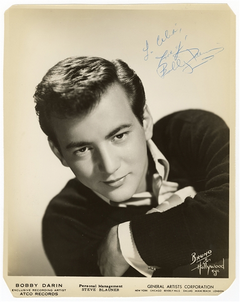 Bobby Darin Signed Photograph