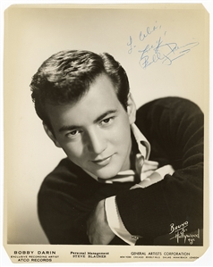 Bobby Darin Signed Photograph