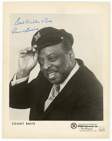 Count Basie Signed Photograph