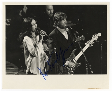 Kris Kristofferson Signed Original Promotional Photograph