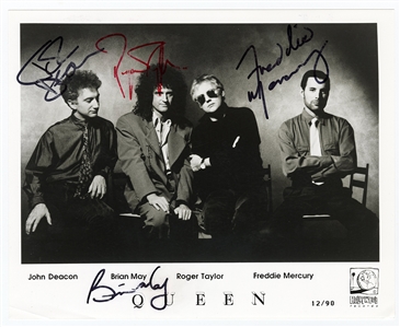 Queen Signed Promotional Photograph (REAL)