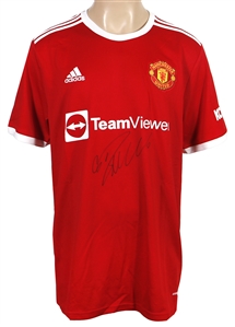 Cristiano Ronaldo Signed Manchester United Jersey (Beckett)