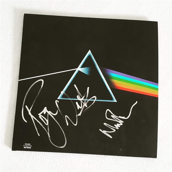 Roger Waters & Nick Mason Signed "Dark Side of the Moon" Album (JSA & FA)