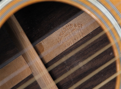 Elvis Presley Owned and Stage Played 1974 Martin D28 Acoustic Guitar (Charlie Hodge LOA & RGU)
