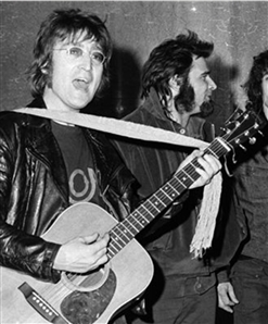 John Lennon Owned & Worn Black Leather Street Biker Jacket (RGU)