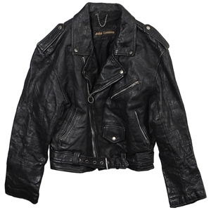 John Lennon Owned & Worn Black Leather Street Biker Jacket (RGU)