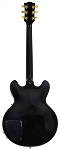 B.B. King Stage Played & Signed 2005 Gibson Lucille Guitar with Stage Used & Signed Microphone (JSA & RGU)