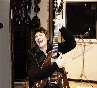 The Rolling Stones Ronnie Wood Owned, Recording Used & Stage Used Blast Cult Flying V Guitar