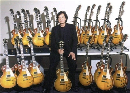 Jimmy Page Owned & Played Signature Les Paul Guitar