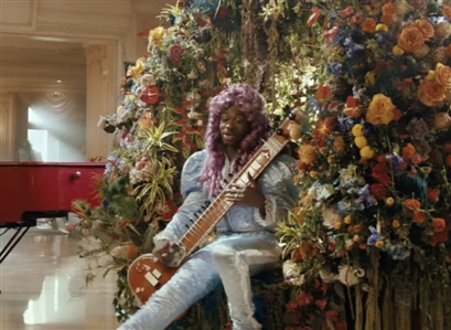 Lil Nas X Worn 2021 “Uber Eats - Mayo vs Ketchup Commercial with Elton John Outfit