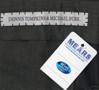 Michael Jackson 1986 Photo-Matched Owned & Worn Dennis Tompkins & Michael Bush Designed Tuxedo Pants With Crown Emblem (MEARS)