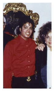 Michael Jackson 1986 Photo-Matched Owned & Worn Dennis Tompkins & Michael Bush Designed Tuxedo Pants With Crown Emblem (MEARS)