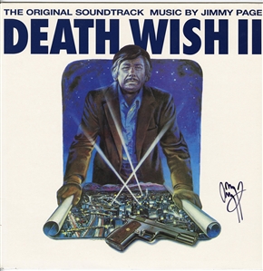 Jimmy Page Signed "Death Wish II" Album (REAL)