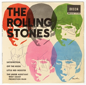 The Rolling Stones Signed “The Rolling Stones" EP Record