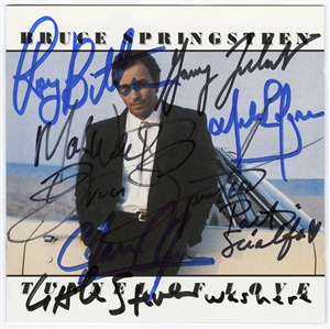 Bruce Springsteen & The E Street Band (7) Signed “Tunnel of Love" CD Cover
