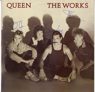 Queen Signed 1984 “Works!" Album (REAL)
