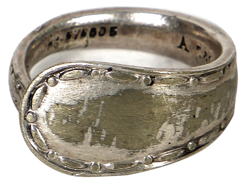 Prince Owned & Worn Silver Ring Circa 1999