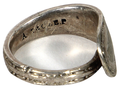 Prince Owned & Worn Silver Ring Circa 1999
