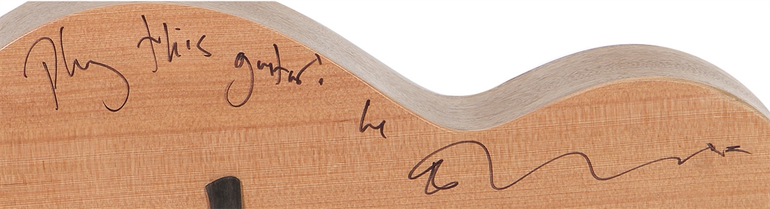 Ed Sheeran Owned & “Play This Guitar Signed Signature Model Guitar