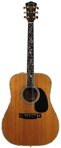 Bob Dylan Owned & Stage Used 1979 Takamine “Tree of Life" Acoustic Guitar (Cesar Diaz LOA & RGU)