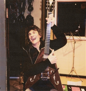 The Rolling Stones Ronnie Wood Owned, Recording Used & Stage Used Blast Cult Flying V Guitar