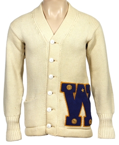 Nirvana Kurt Cobain Owned & Worn “W" Washington Sweater