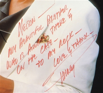 Michael Jackson & Quincy Jones Signed “Thriller Album - Nicest One in Existence With “Make Magic Drawing By MJ (JSA & REAL)
