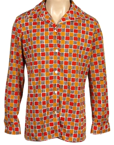 Tom Petty Owned & Worn Long Sleeved Button Down Shirt