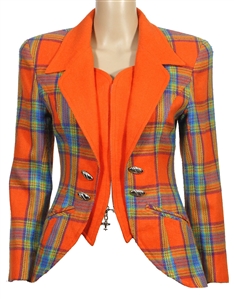Chappell Roan Owned & Worn Sorte de Stella Orange Pattern Jacket (Photo-Matched)