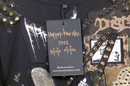 Billie Eilish 2022 “Happier Than Ever Tour Stage Worn Dust and Beau Shirt & Shorts Outfit
