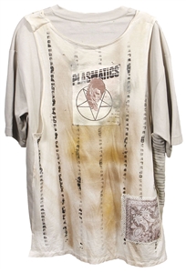 Billie Eilish 2022 “Happier Than Ever Tour Stage Worn Dust and Beau Shirt & Shorts Outfit