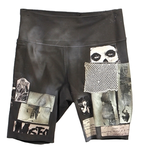 Billie Eilish 2022 “Happier Than Ever Tour Stage Worn Dust and Beau Shirt & Shorts Outfit