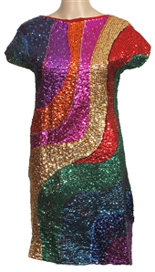 Katy Perry Owned & Worn Custom Sequin Dress