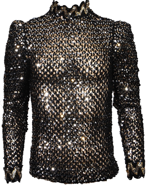 Michael Jackson Owned & Stage Worn Custom Sequin Costume